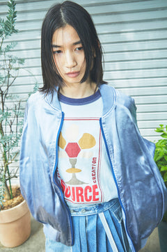 BRUSH TRIM TEE -SOURCE CUP-