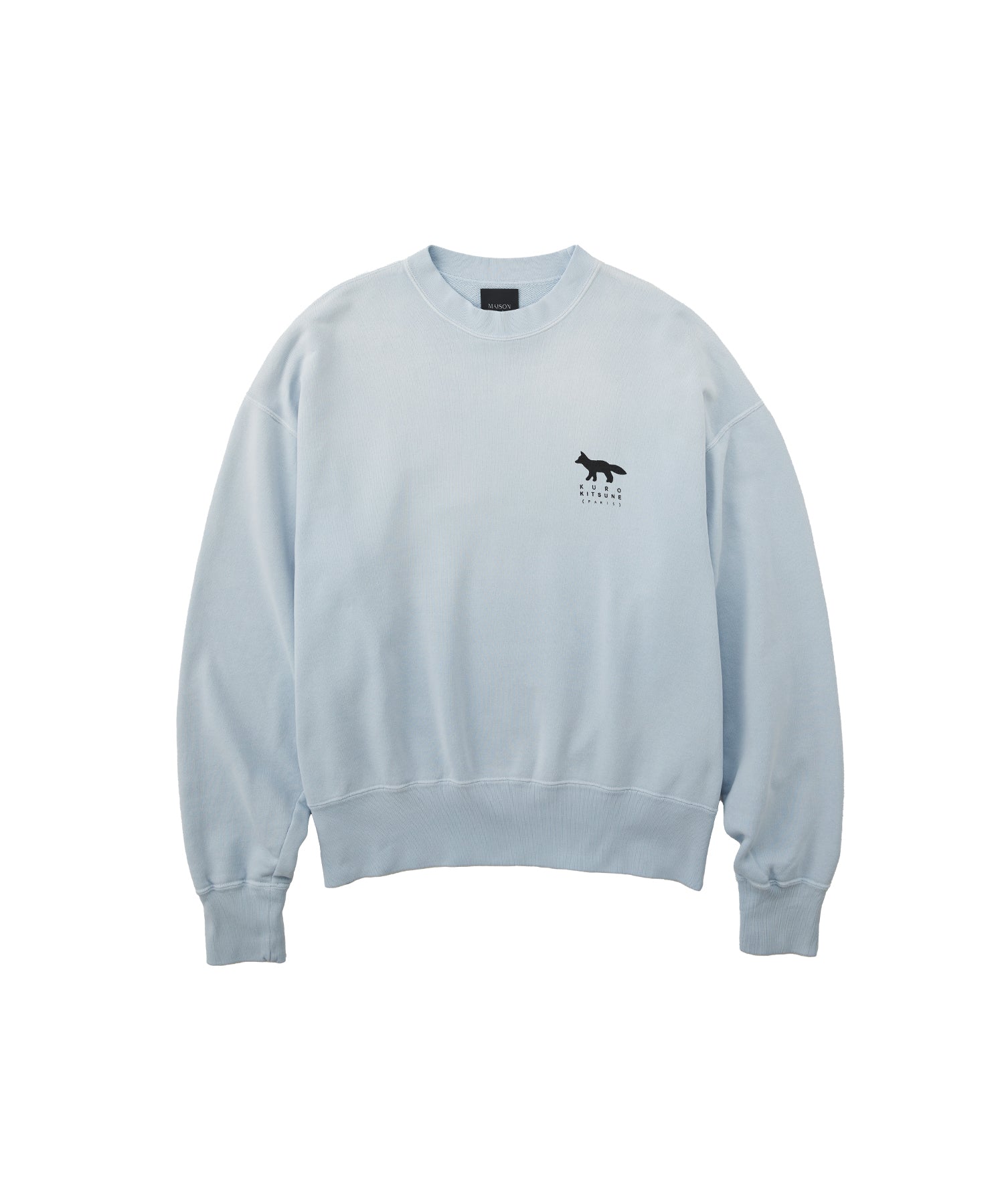 SUNFADED FOX SWEAT SHIRT | KURO × Maison Kitsuné | サンフェード SUNFADED FOX SWEAT SHIRT | KURO × Maison Kitsuné | サンフェード