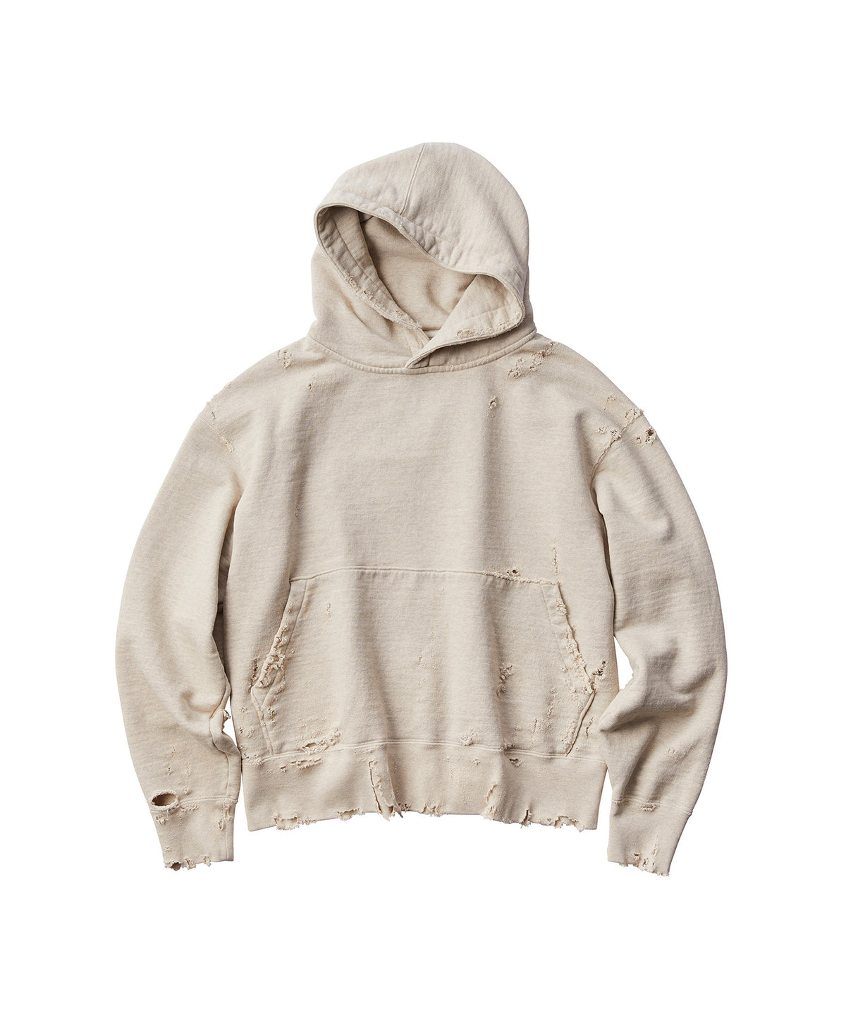 MORE DAMAGE PULL SWEAT PARKA