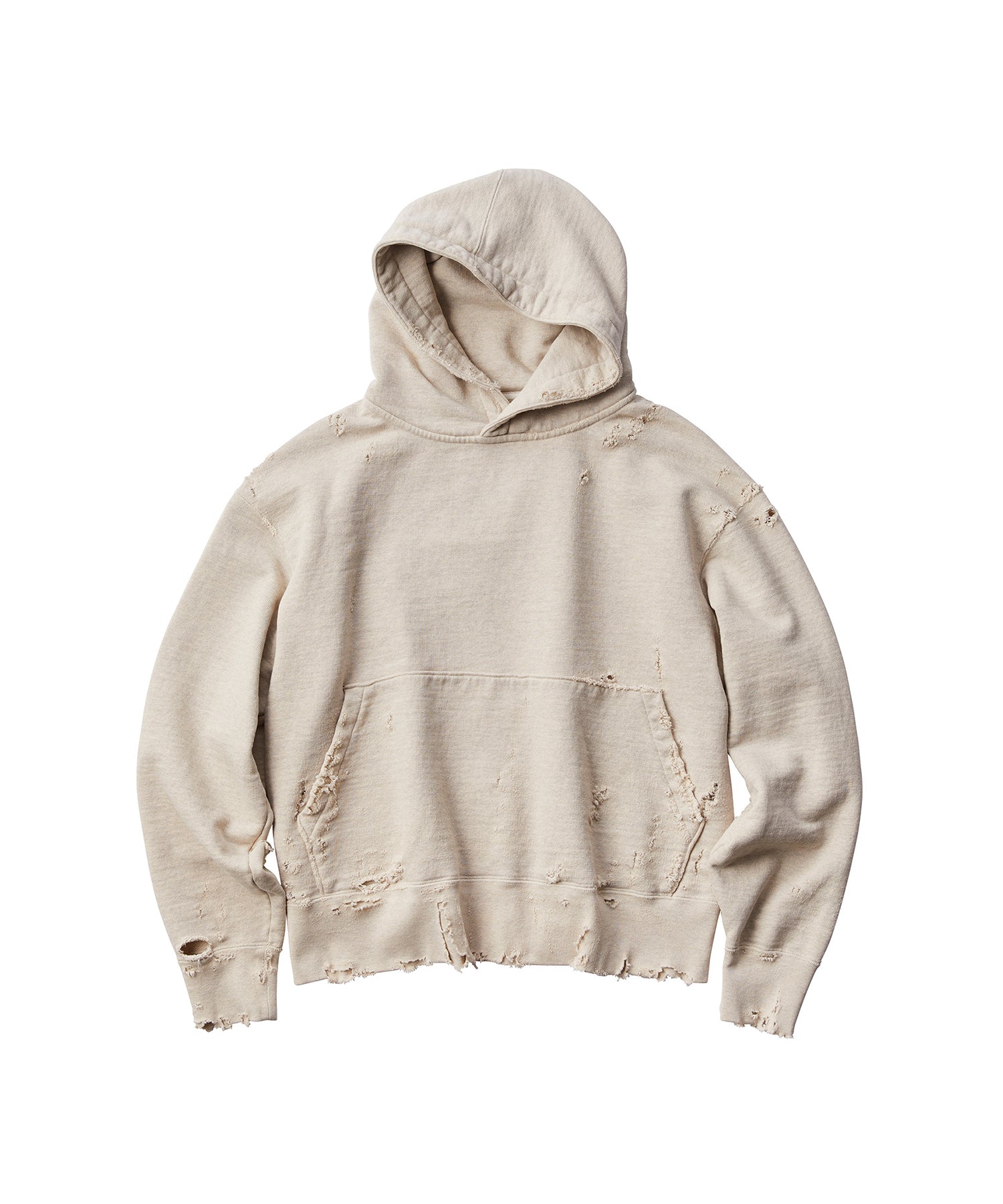 MORE DAMAGE PULL SWEAT PARKA