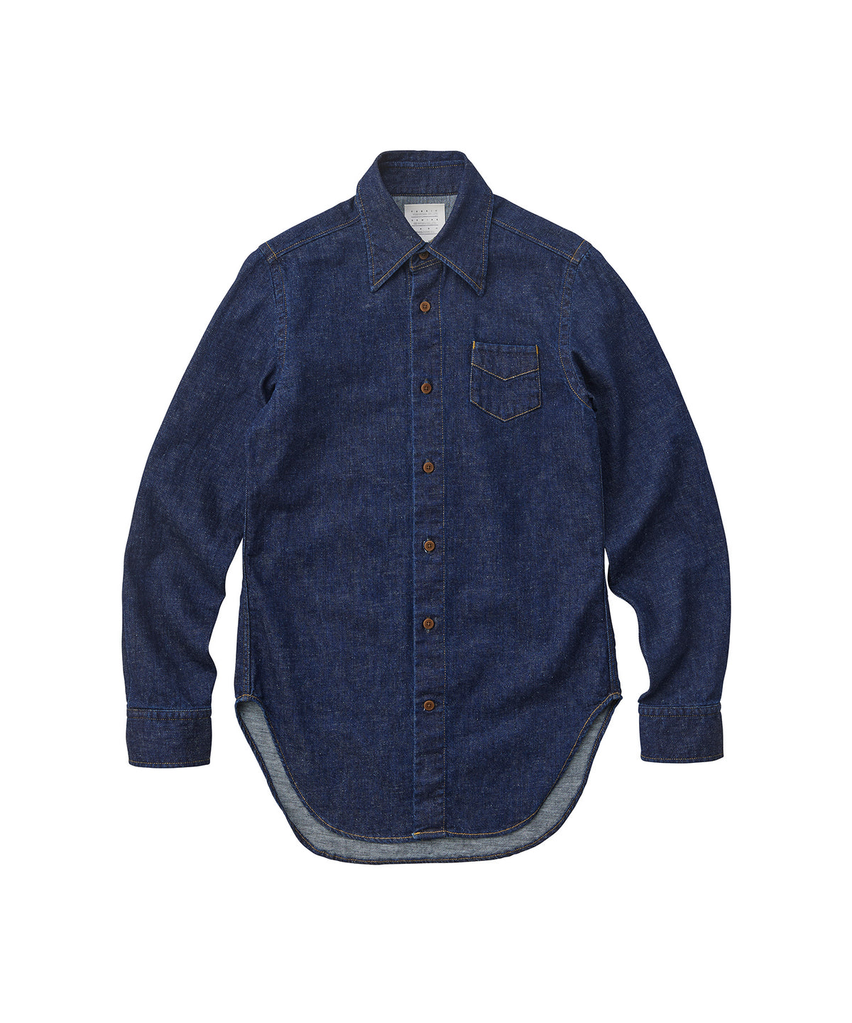 00s SLIM DENIM SHIRT