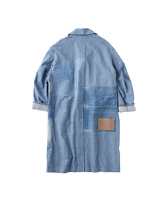 REMAKE DENIM MILITARY MARK III COAT