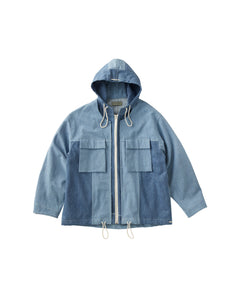 REMAKE DENIM PARKA BLOUSON