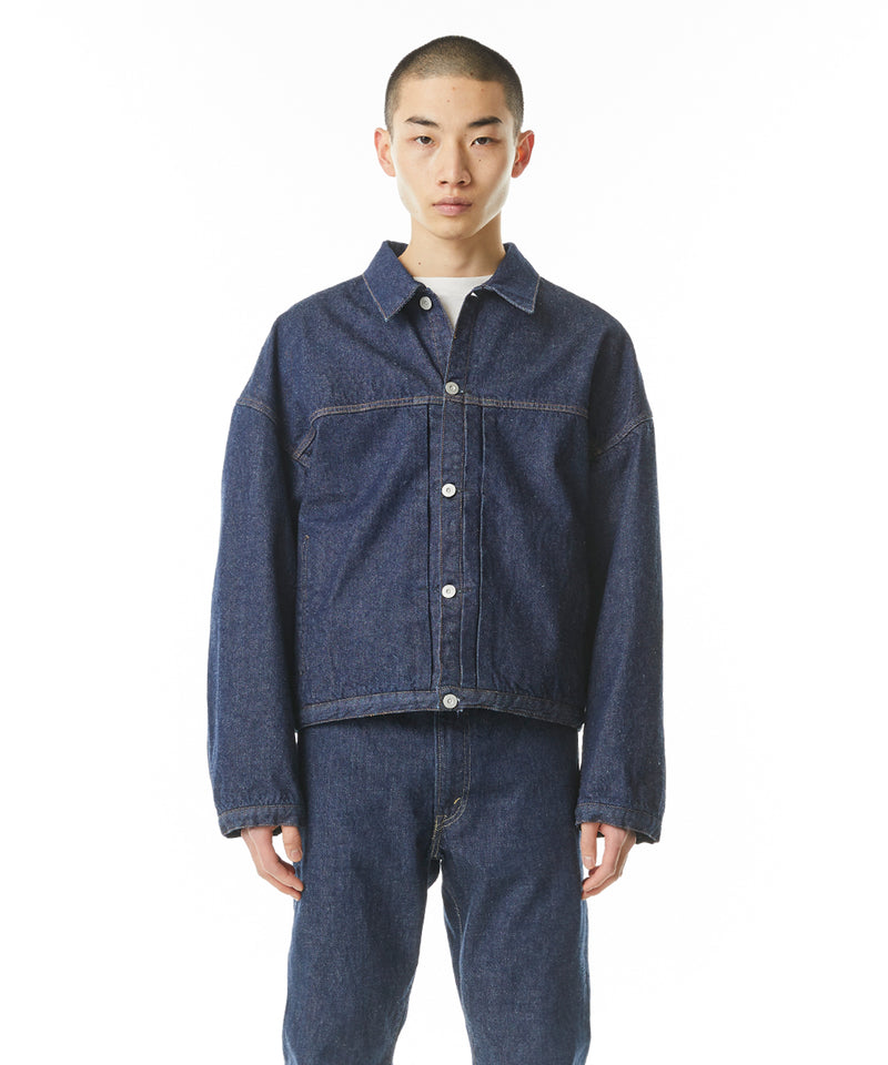 DENSE DENIM JACKET ONE WASH