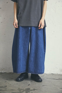 PAPER FOLDING DENIM PANTS