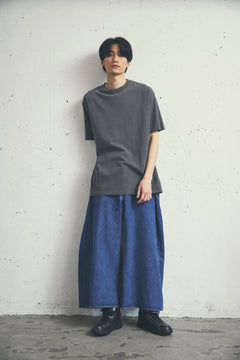 PAPER FOLDING DENIM PANTS