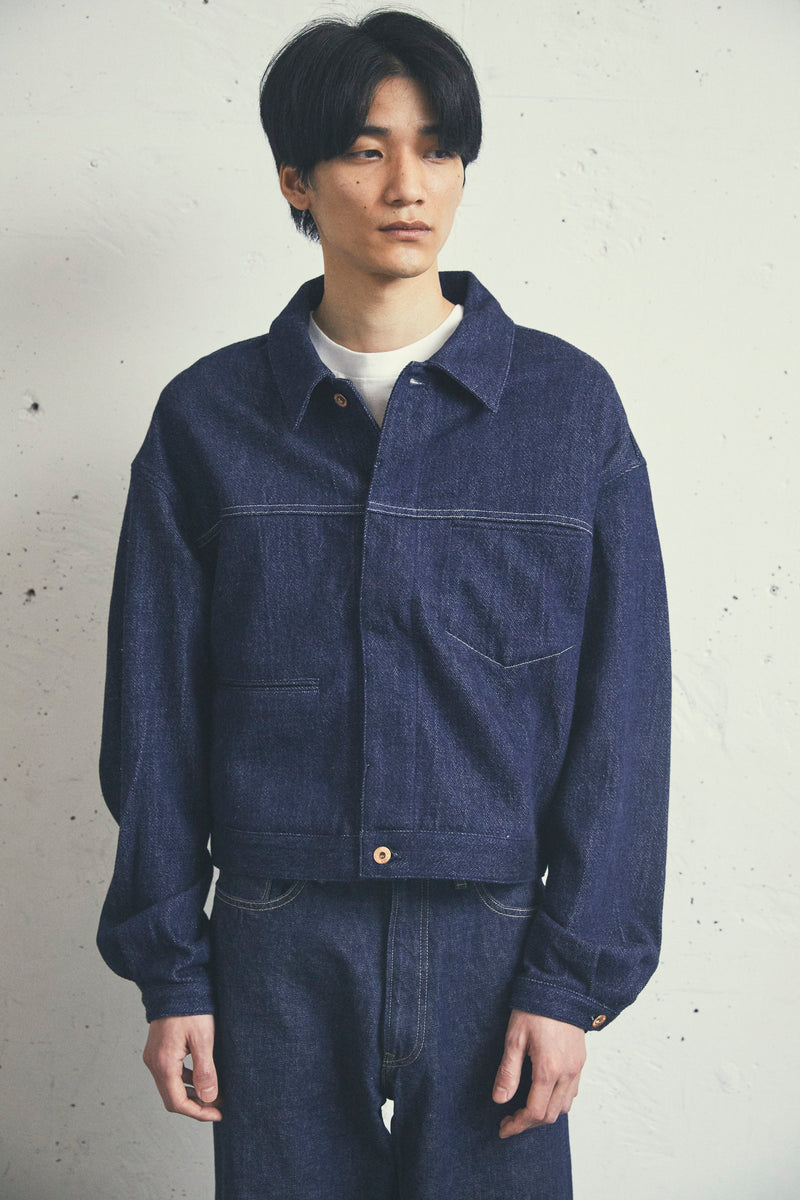 LOOSE DENIM JACKET / INDIGO