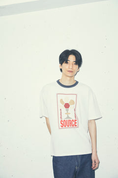 BRUSH TRIM TEE -SOURCE CUP-