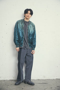 SULFER DYEING SATIN BLOUSON