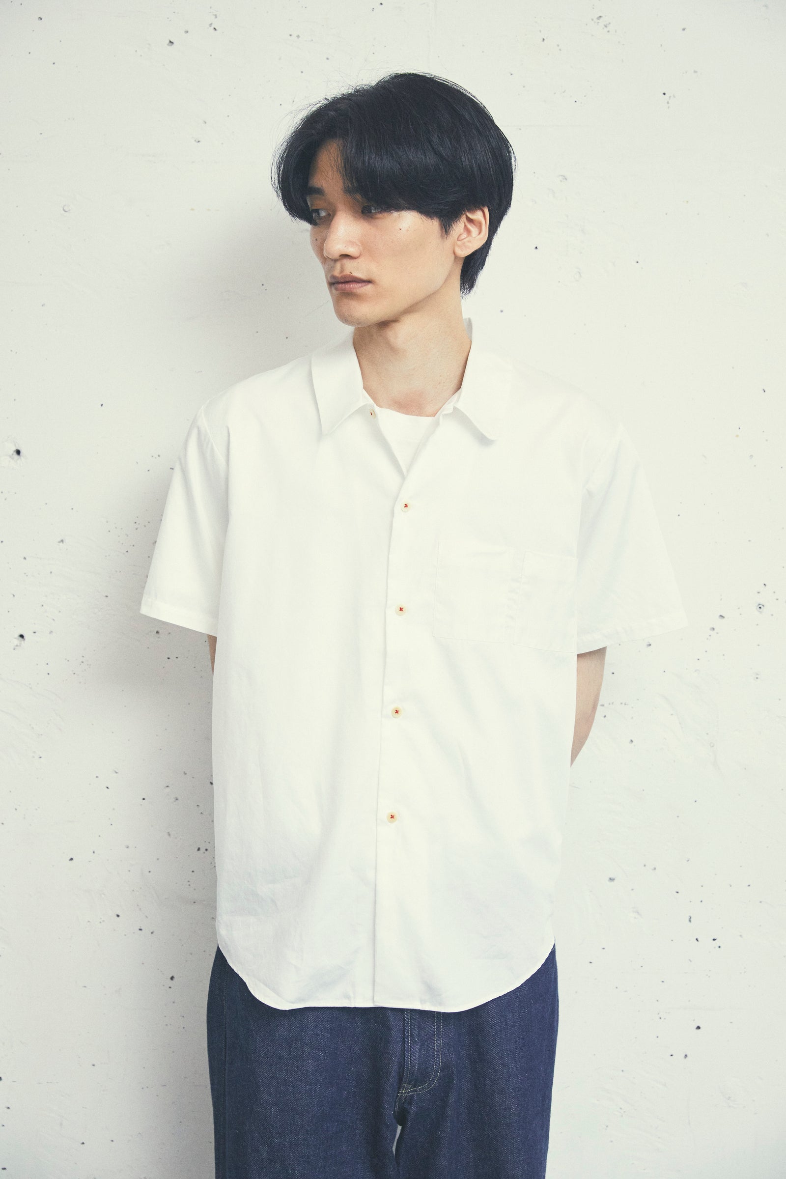 100/2 SATIN 60'S S/S SHIRT