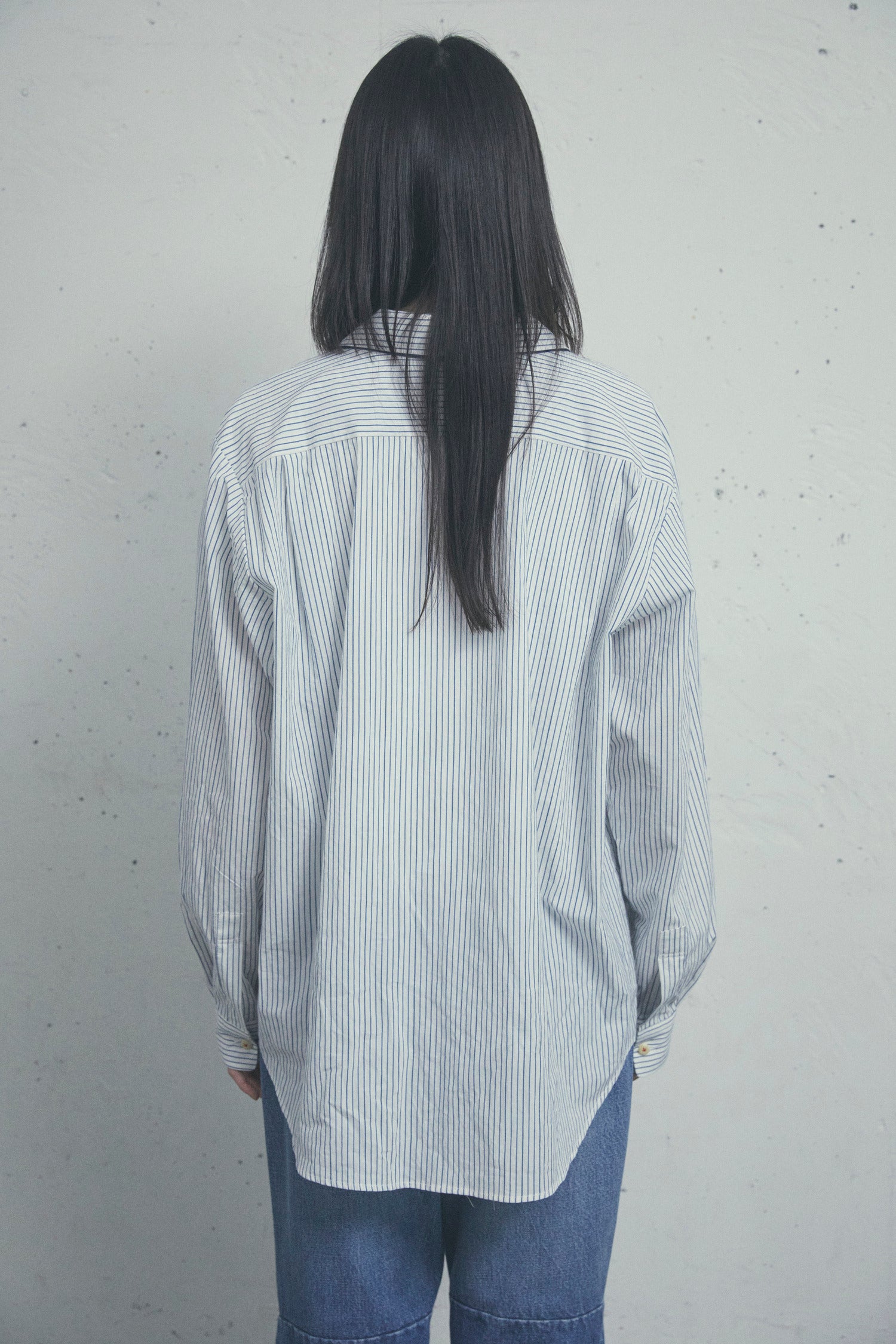 QUIET STRIPE PIPING SHIRT