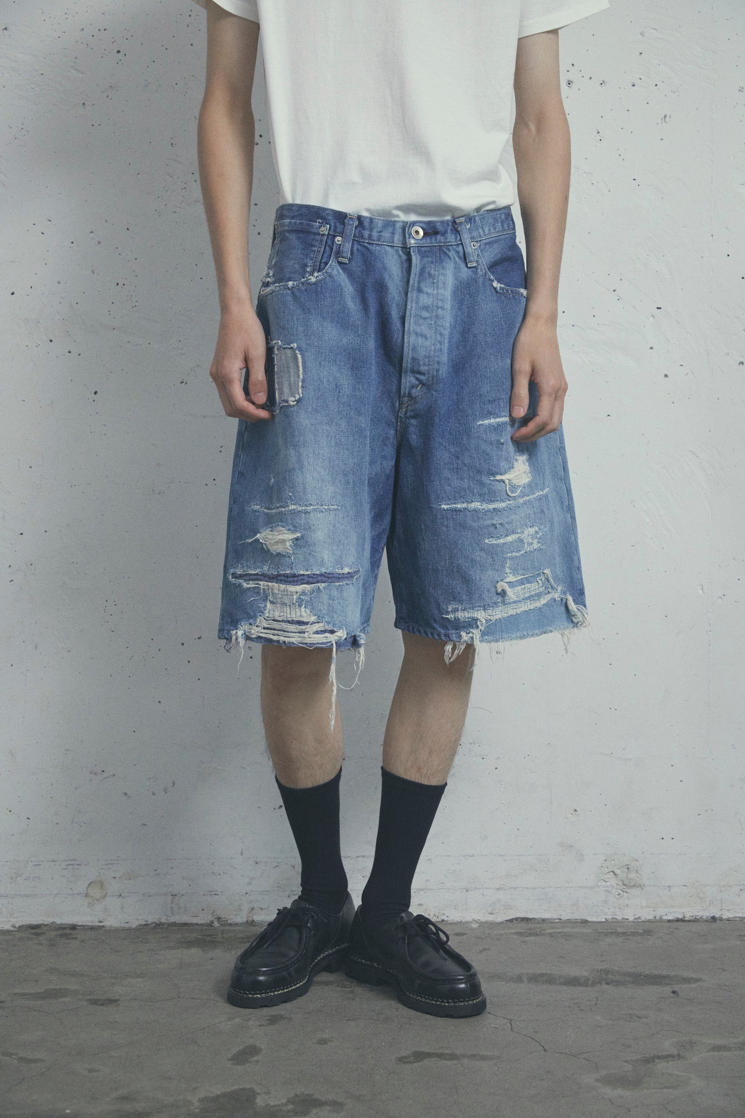 STRUCTURE SHORTS WASH 002