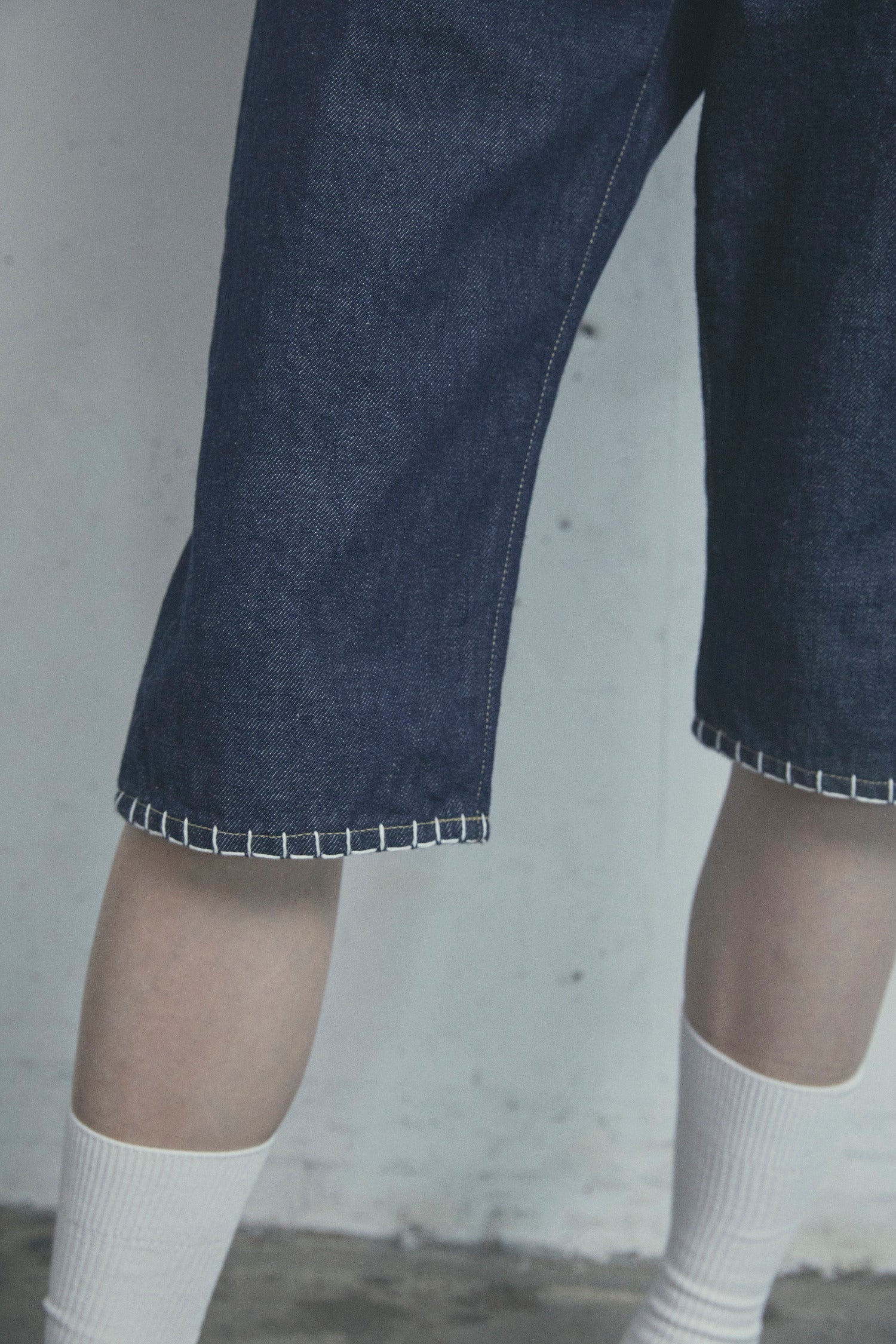 BLANKET-STITCH SHORTS