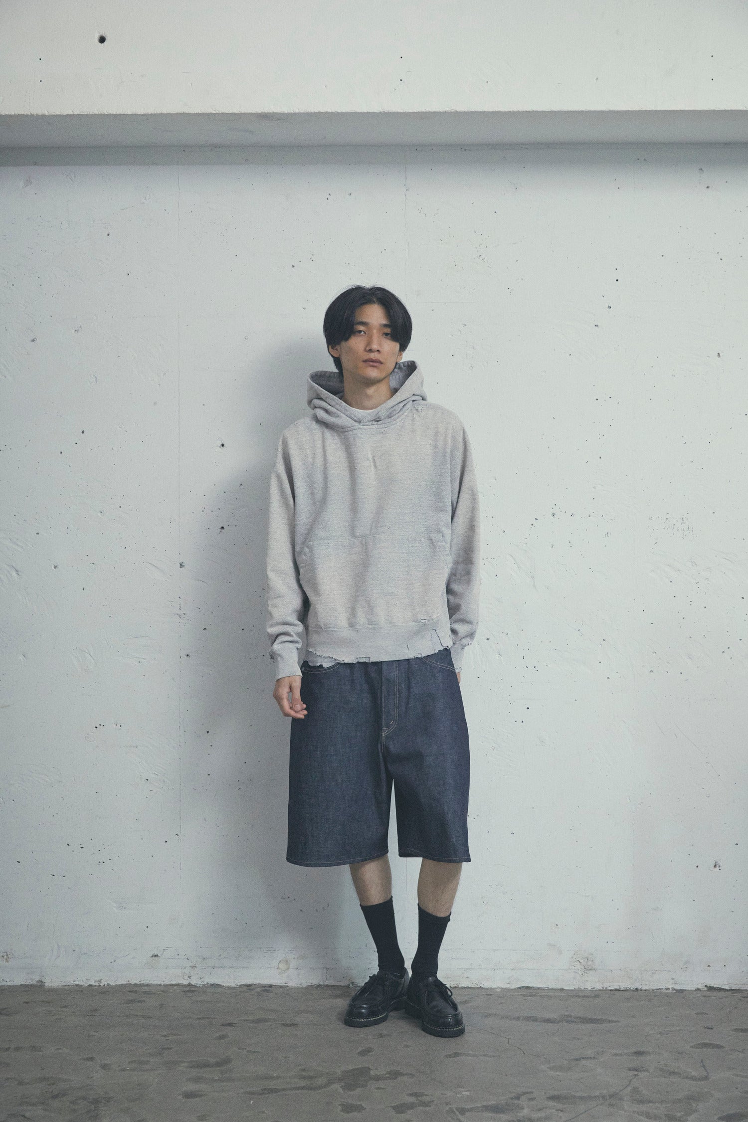 MORE DAMAGE SWEAT PARKA