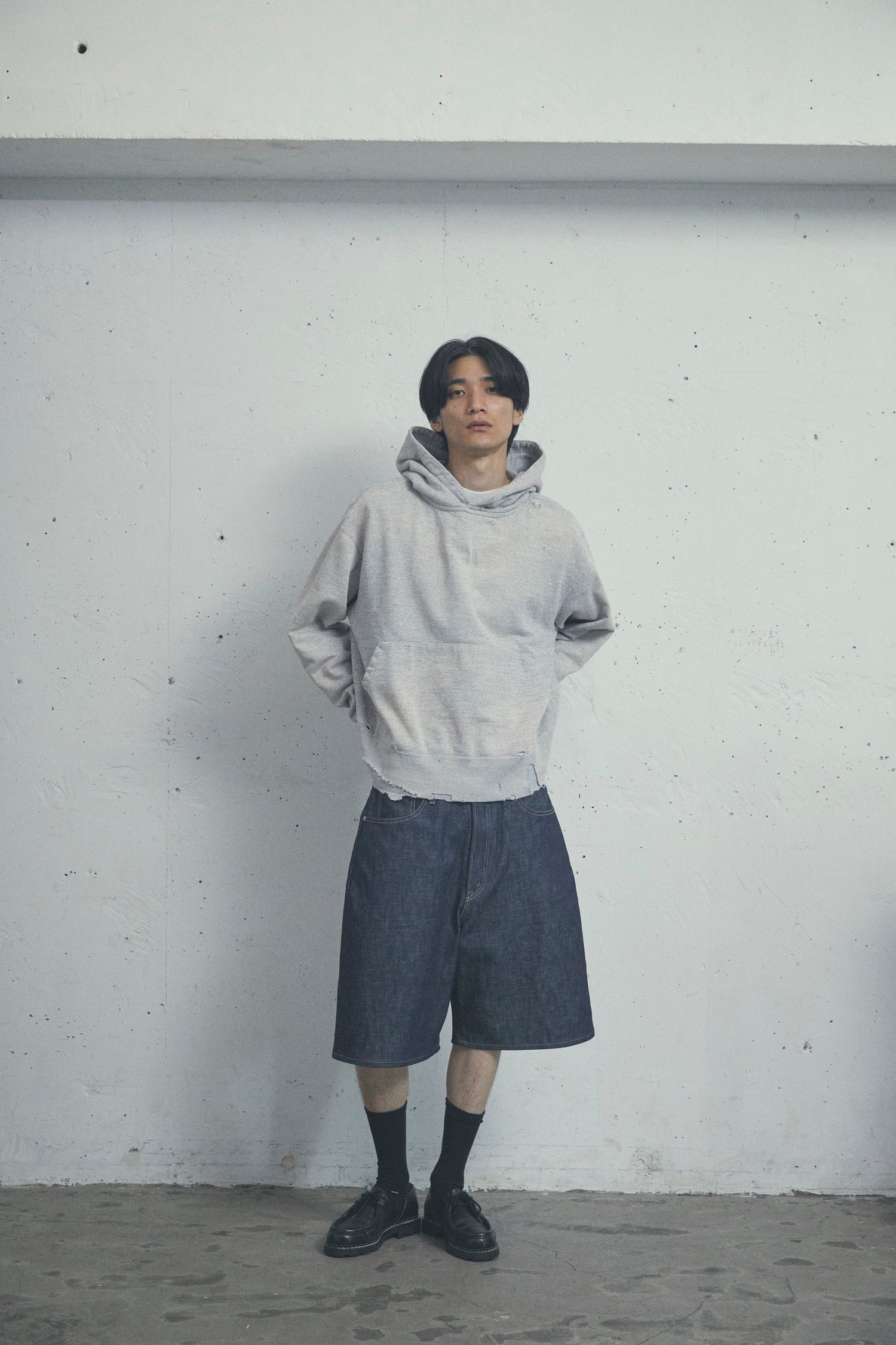 MORE DAMAGE SWEAT PARKA