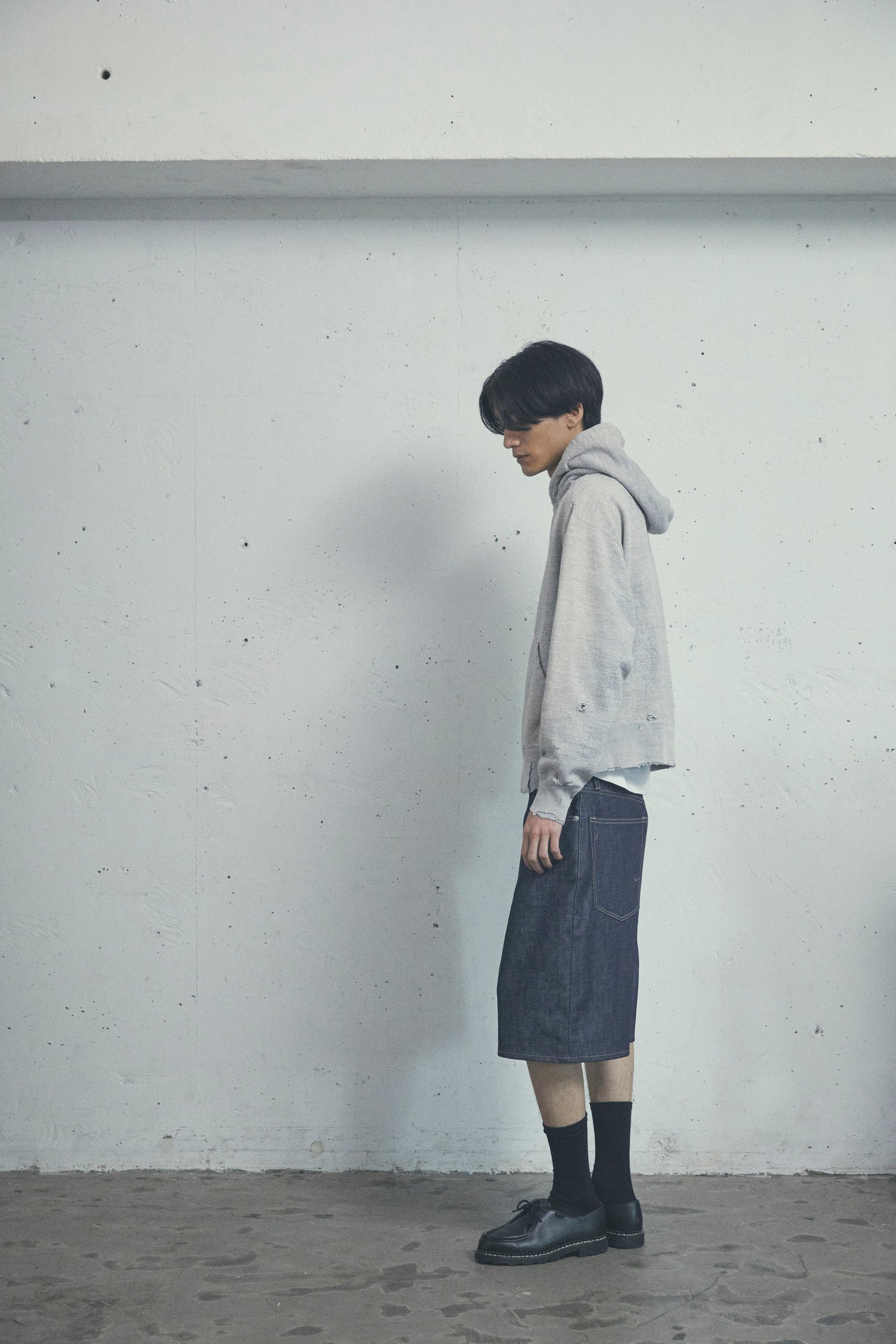 MORE DAMAGE SWEAT PARKA