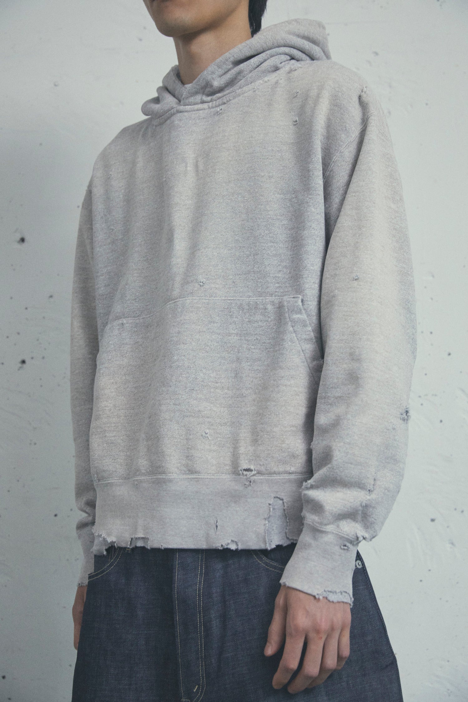 MORE DAMAGE SWEAT PARKA