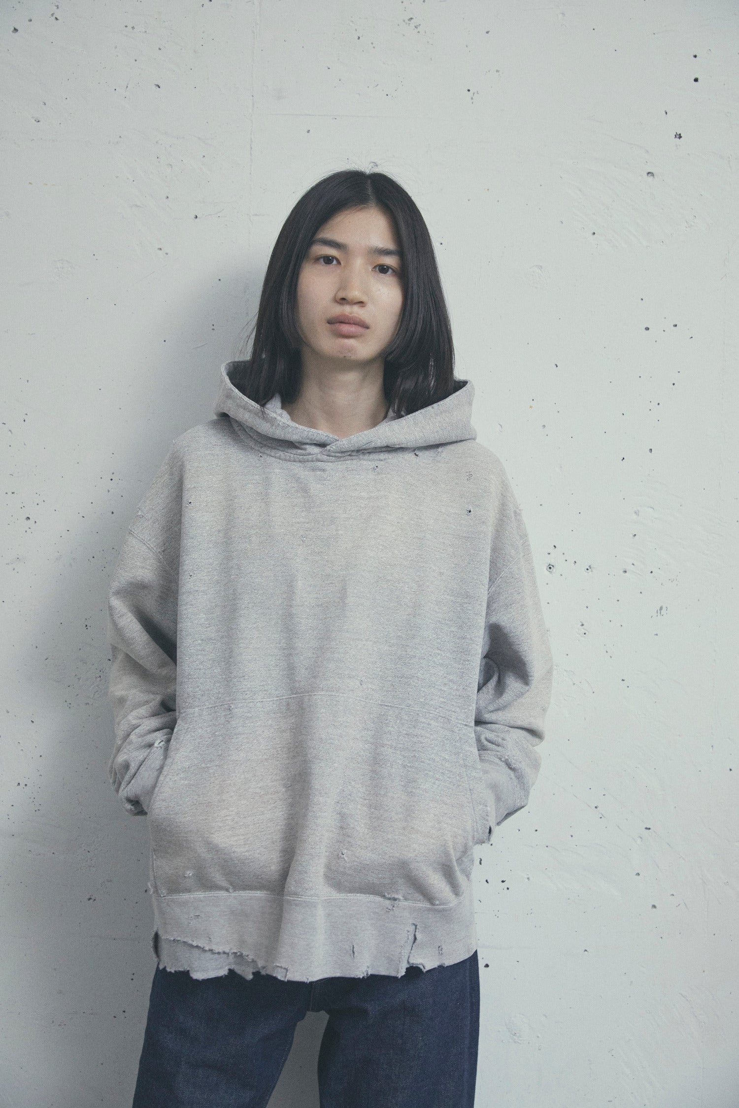MORE DAMAGE SWEAT PARKA