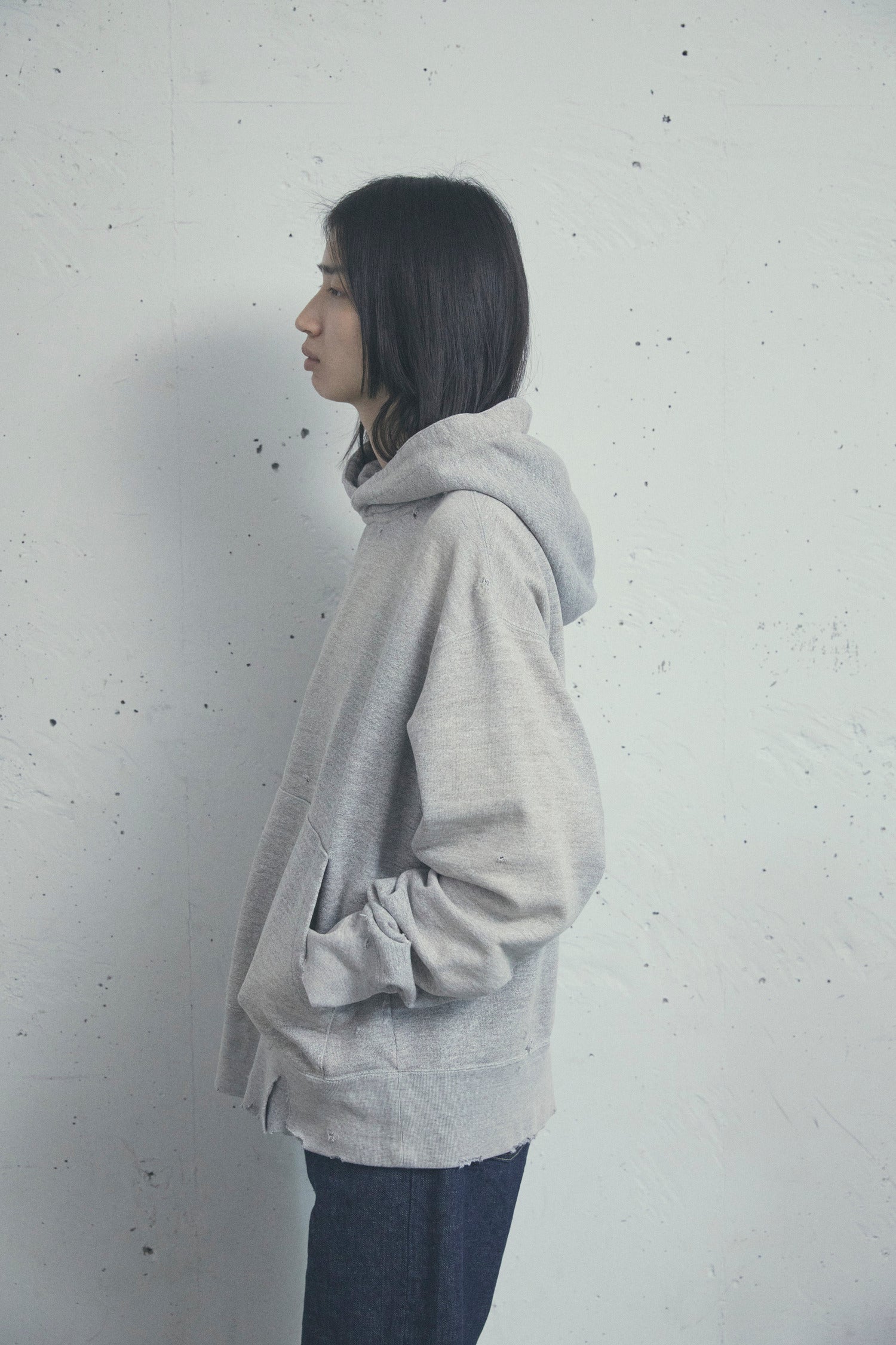MORE DAMAGE SWEAT PARKA