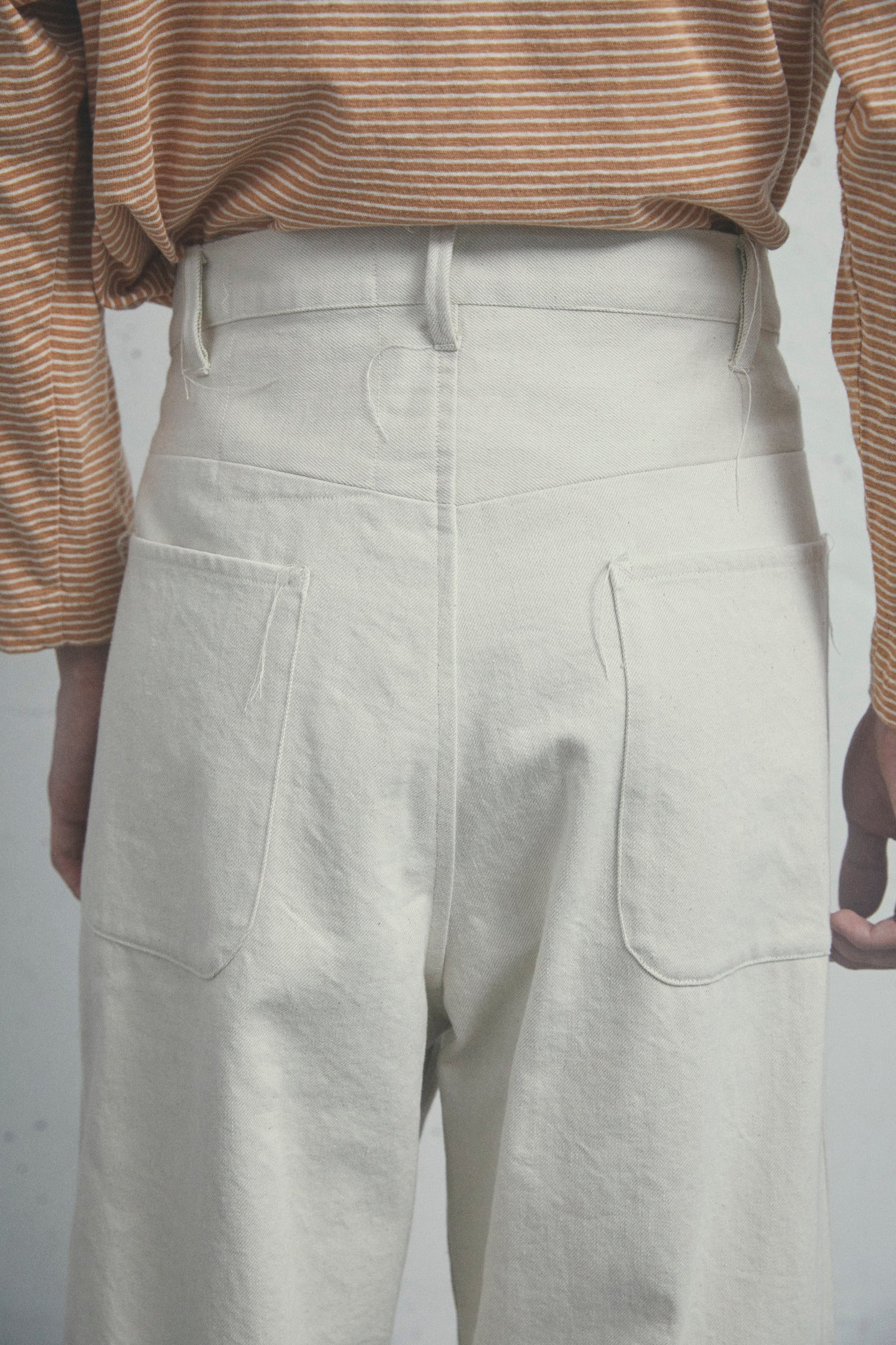SENSATION DENIM PANTS WHITE