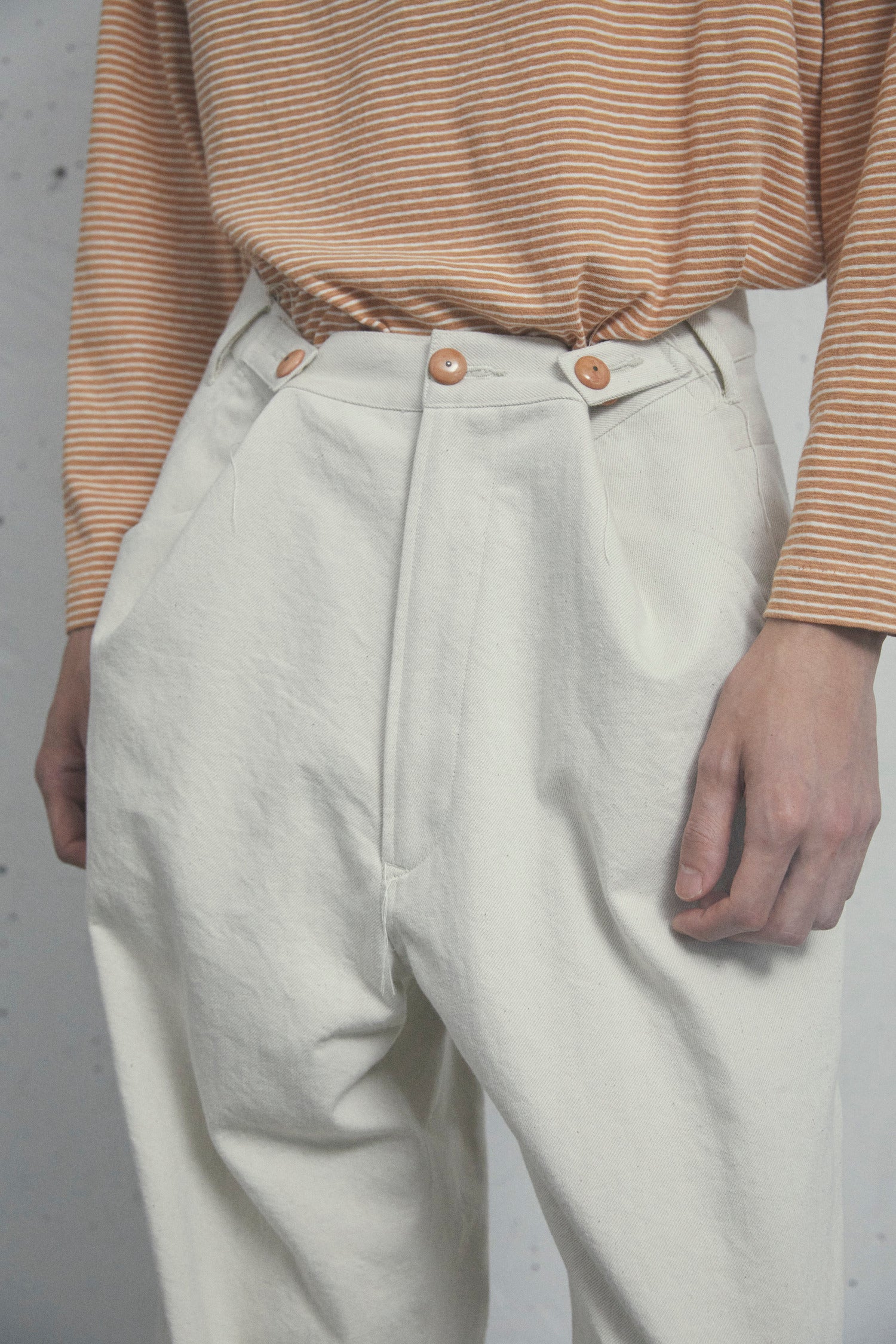 SENSATION DENIM PANTS WHITE