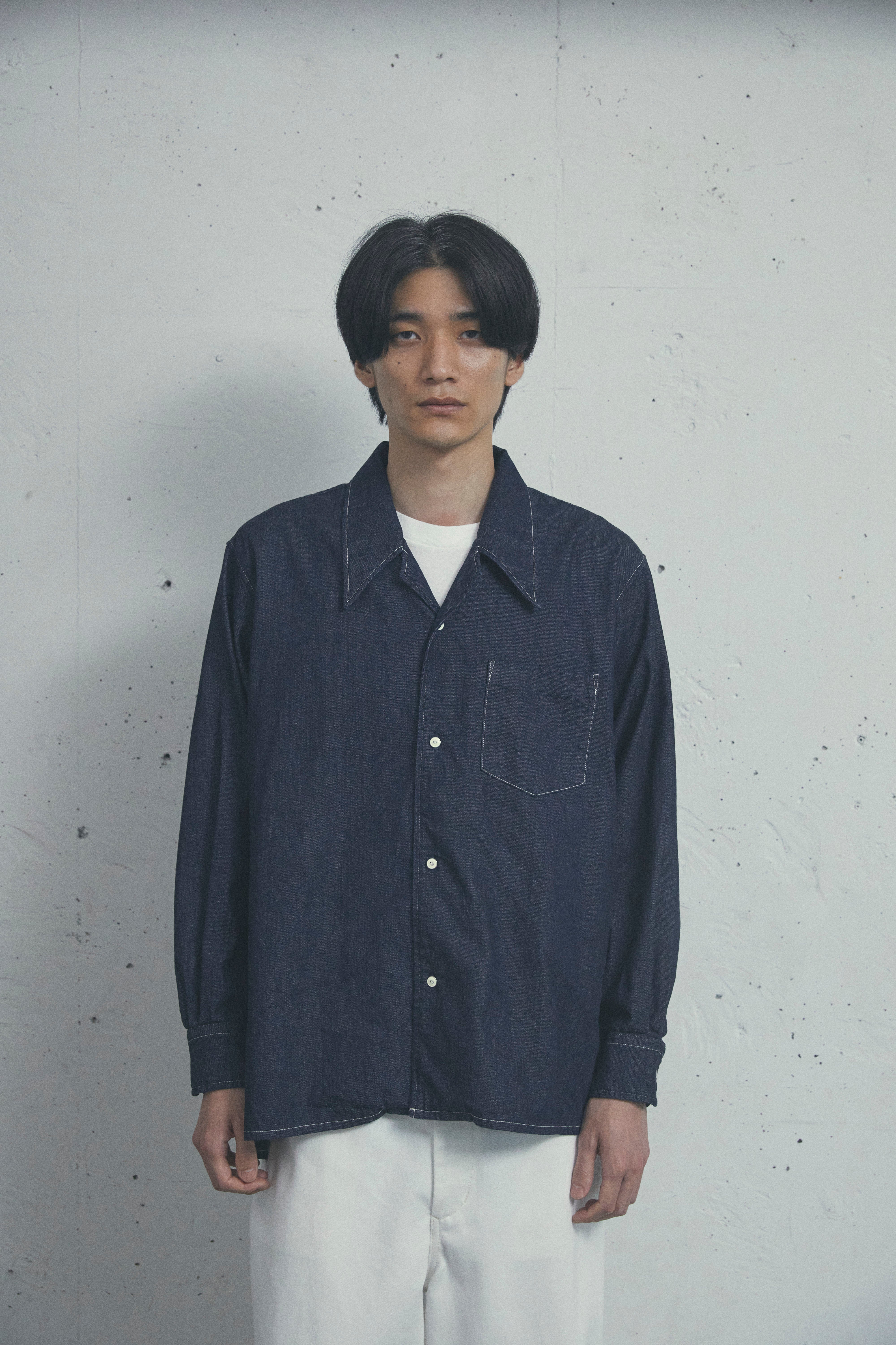 KURO | 70's Denim Shirt | Vintage Style - Made in Japan