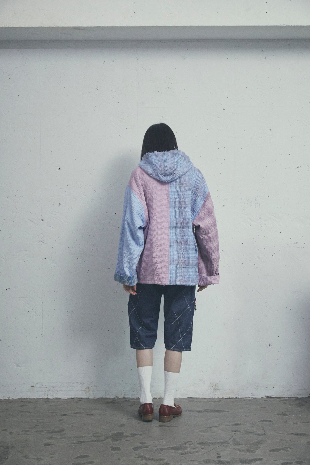 KURO | ASSEMBLED SASHIKO PARKA | Sashiko Hoodie - Made in Japan