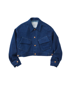UTILITY POCKET DENIM JACKET