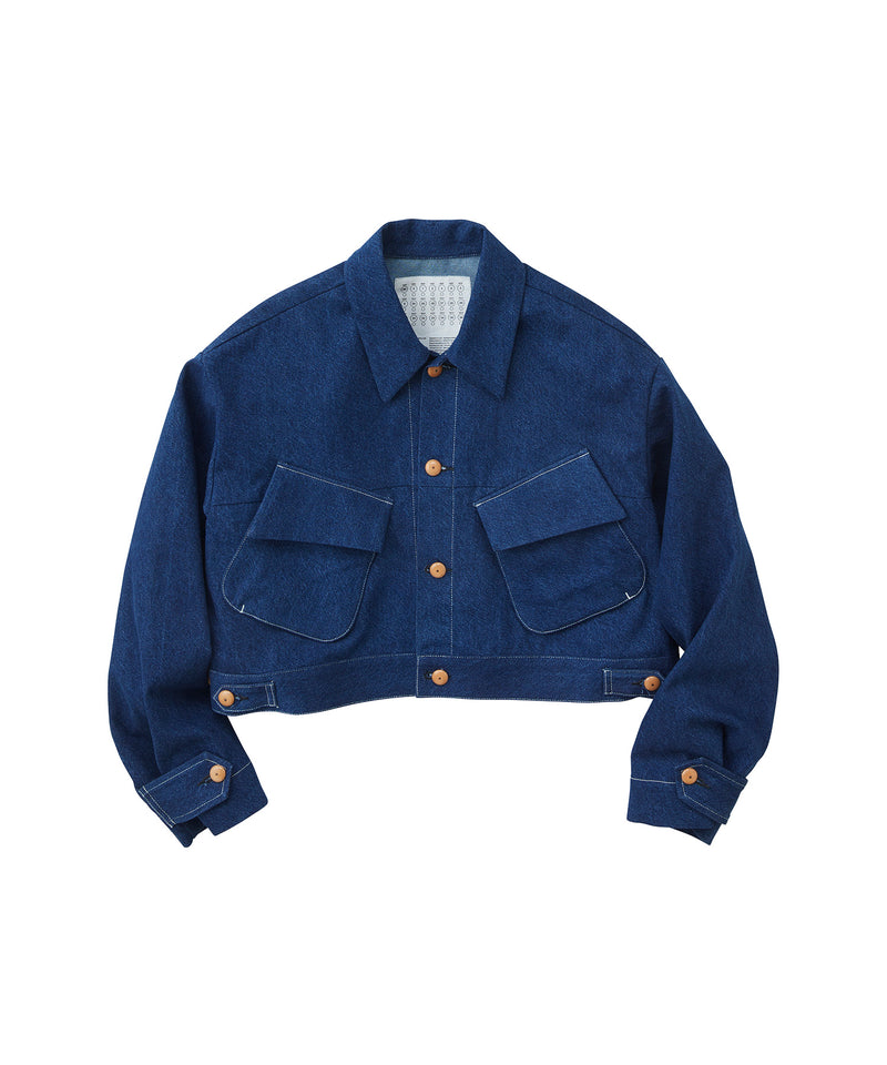 UTILITY POCKET DENIM JACKET