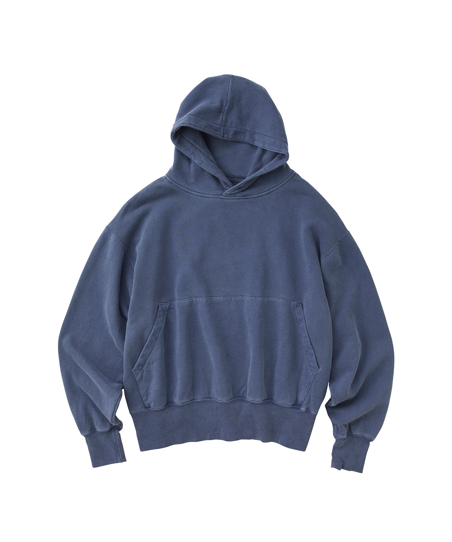 Used dyed sweat parka