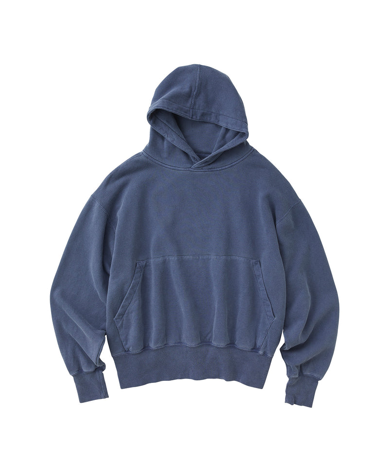 Used dyed sweat parka