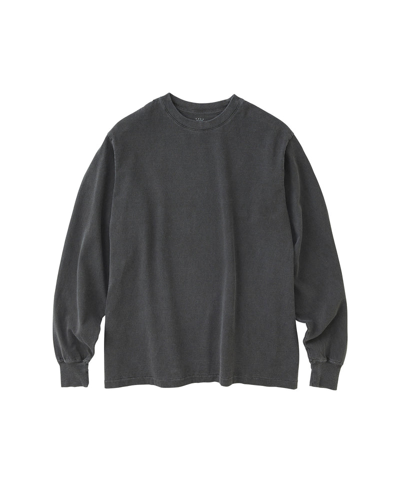 17/- ROUND SHAPE DYED L/S TEE