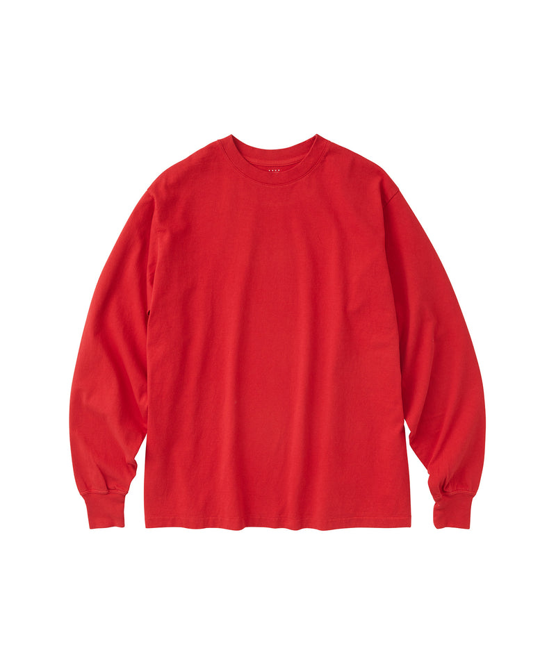 17/- ROUND SHAPE DYED L/S TEE