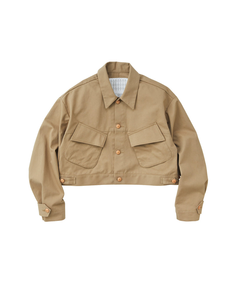 UTILITY POCKET CHINO JACKET