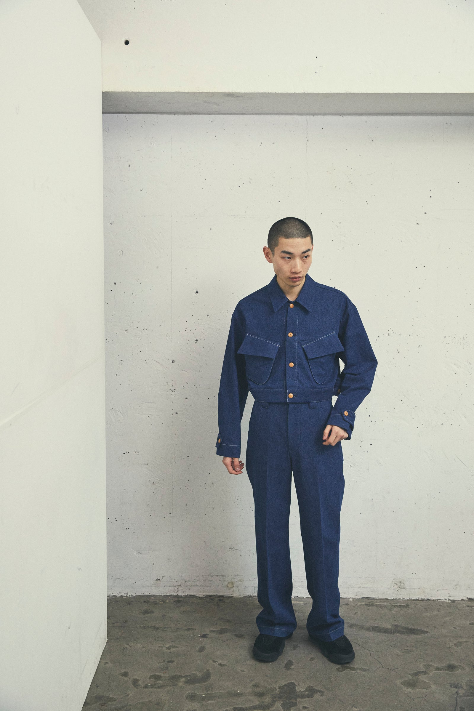 Utility Pocket Denim Jacket