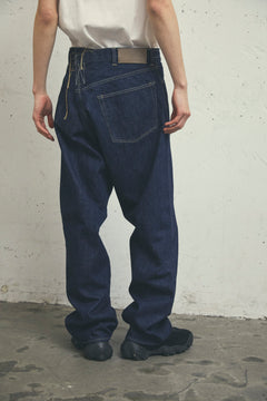 SELVEDGE CROSS DENIM PANTS INDIGO