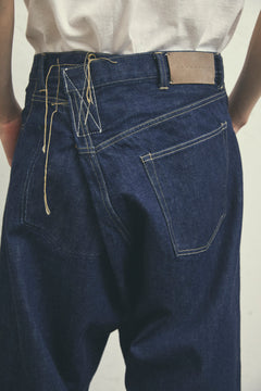 SELVEDGE CROSS DENIM PANTS INDIGO