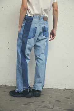 REMAKE DENIM MILITARY MARK IV PANTS