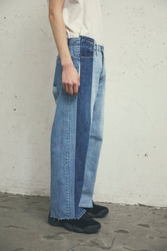 REMAKE DENIM MILITARY MARK IV PANTS