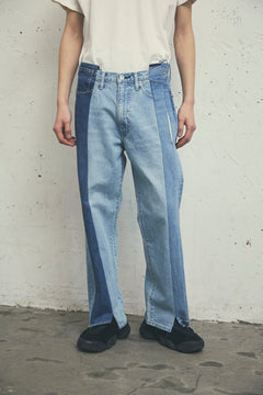 REMAKE DENIM MILITARY MARK IV PANTS