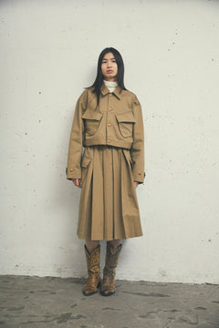 UTILITY POCKET CHINO JACKET