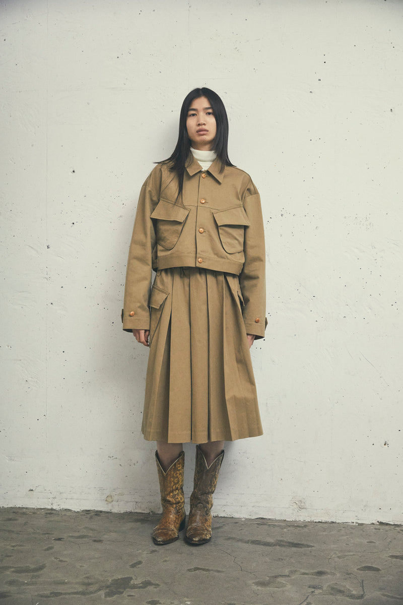 UTILITY POCKET CHINO JACKET
