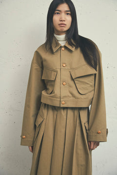UTILITY POCKET CHINO JACKET