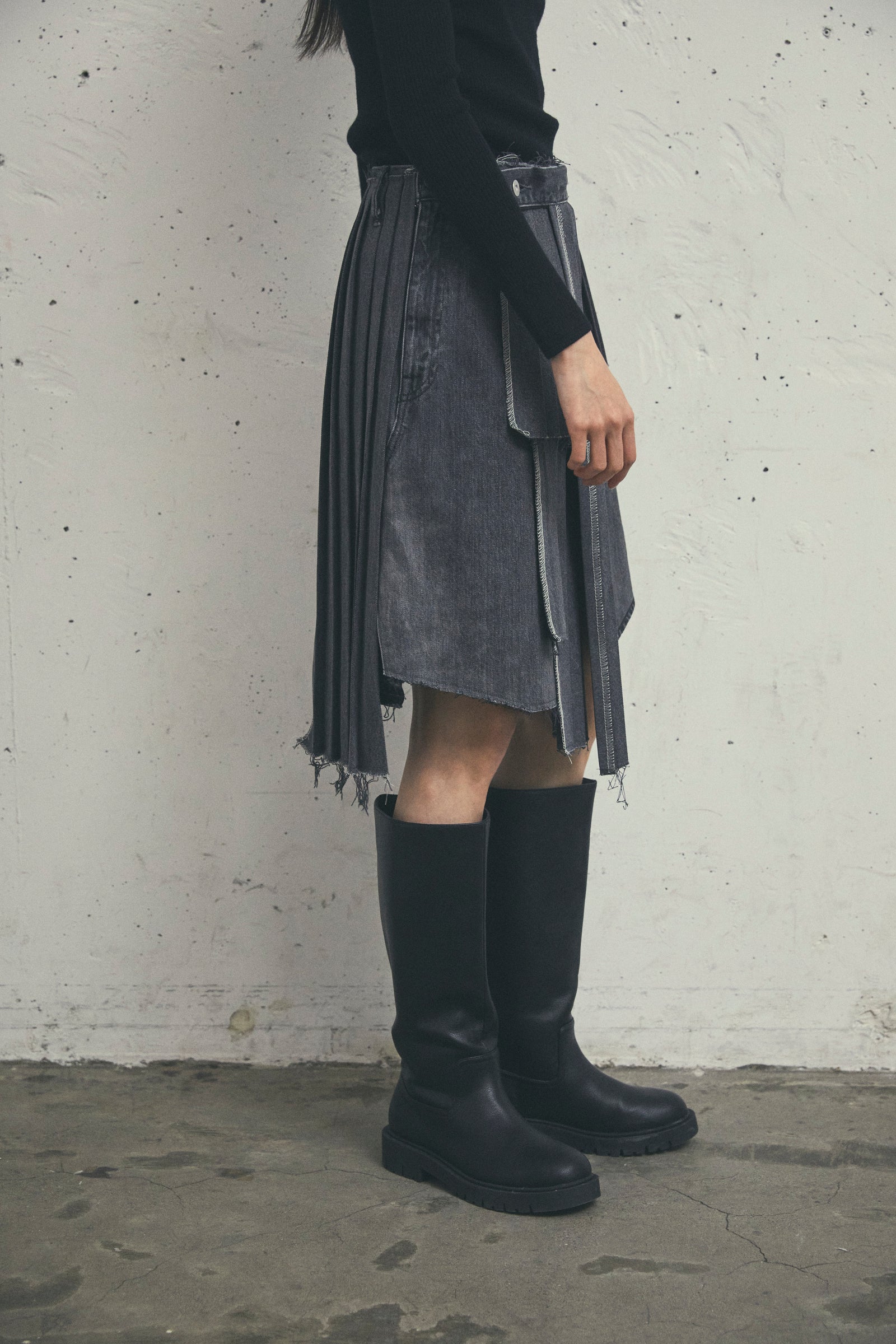 REMAKE DENIM MARK XV SKIRT