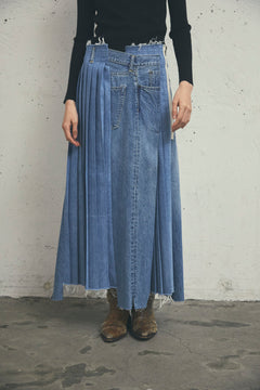 REMAKE DENIM MARK VI SKIRT