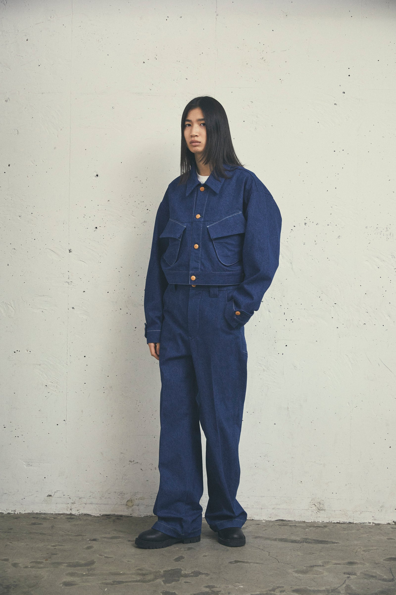 Utility Pocket Denim Jacket