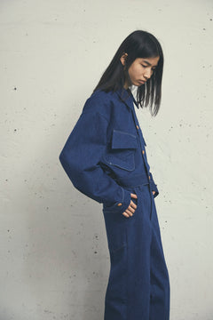 UTILITY POCKET DENIM JACKET