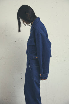UTILITY POCKET DENIM JACKET