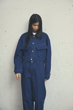 UTILITY POCKET DENIM JACKET