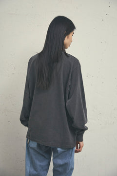 17/- ROUND SHAPE DYED L/S TEE